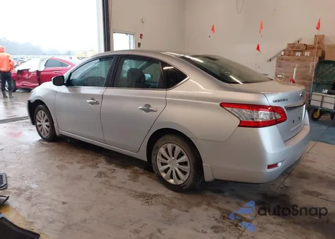 2015 Nissan Sentra S from USA, damaged, VIN 3N1AB7AP8FY286314